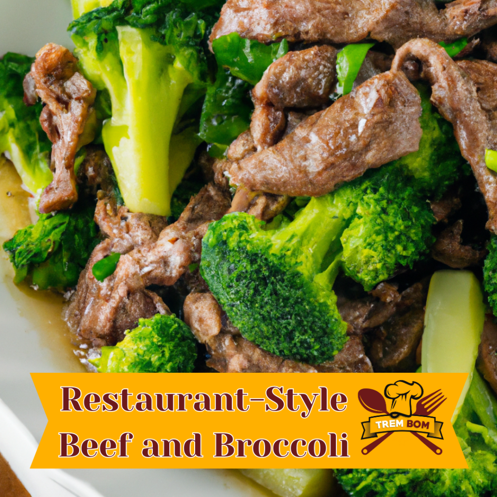Restaurant-Style Beef and Broccoli Recipe