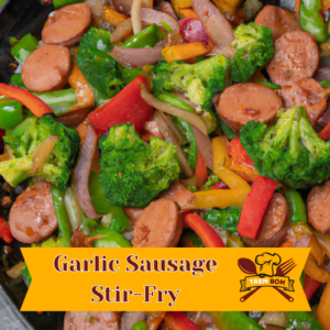 Garlic Sausage Stir Fry