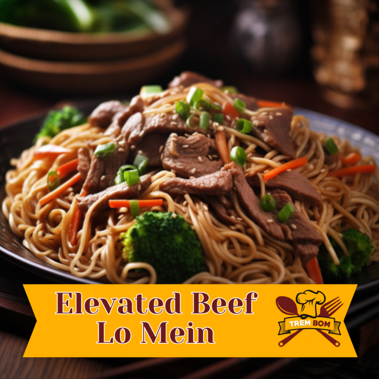 Elevated Beef Lo Mein
