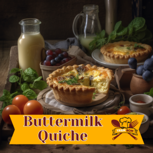Buttermilk Quiche Recipe
