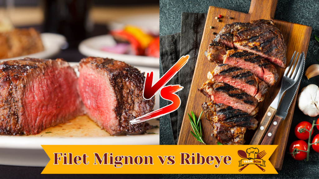 Filet Mignon Vs Ribeye The Differences Between Ribeye And Filet Mignon Steak Trembom 