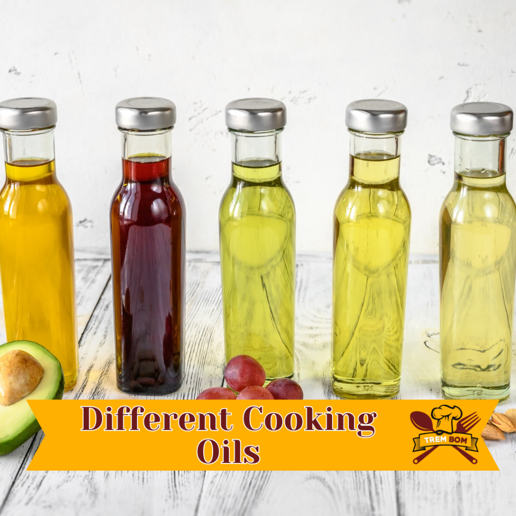 Different Cooking Oils