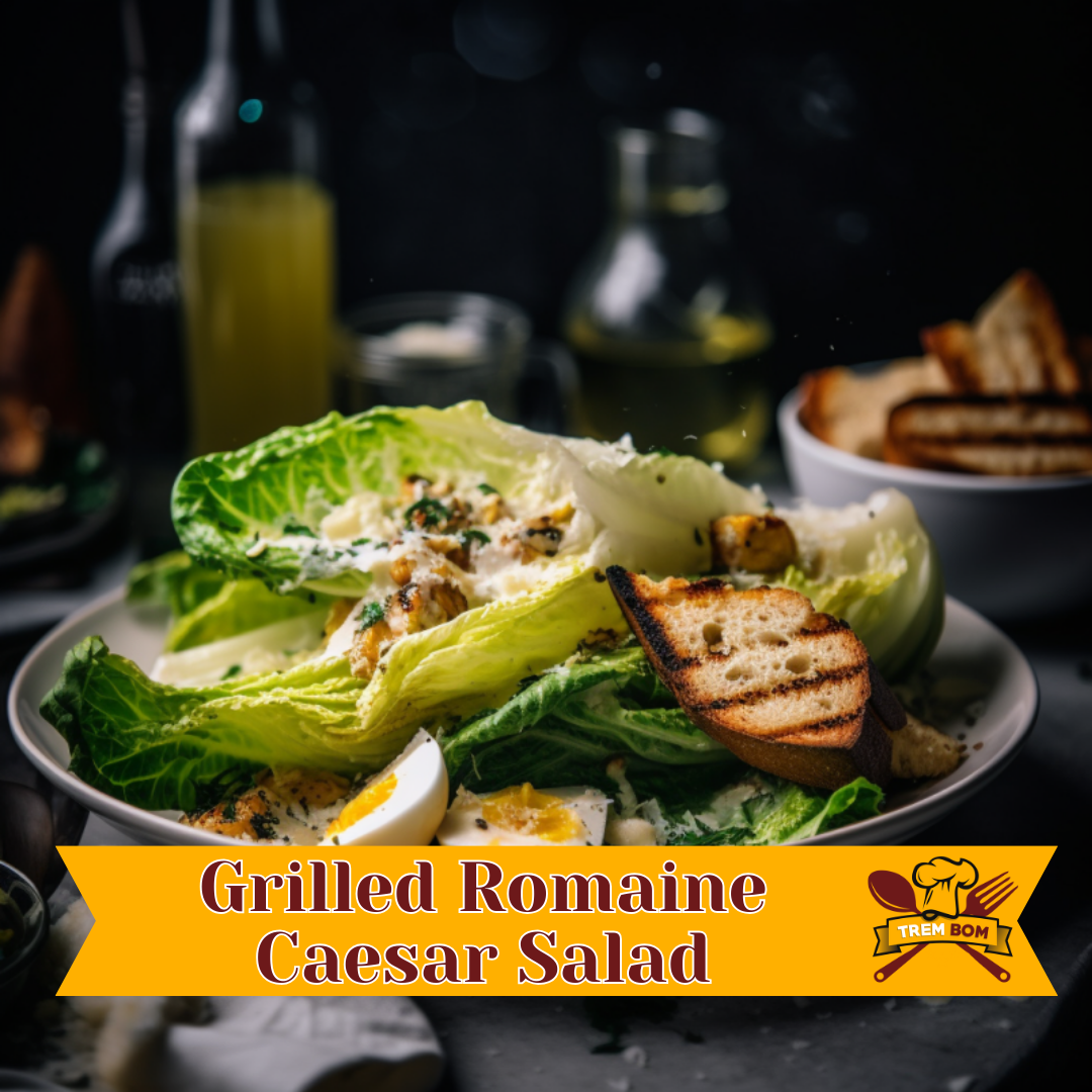 Grilled Romaine Caesar Salad