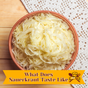 what does sauerkraut taste like