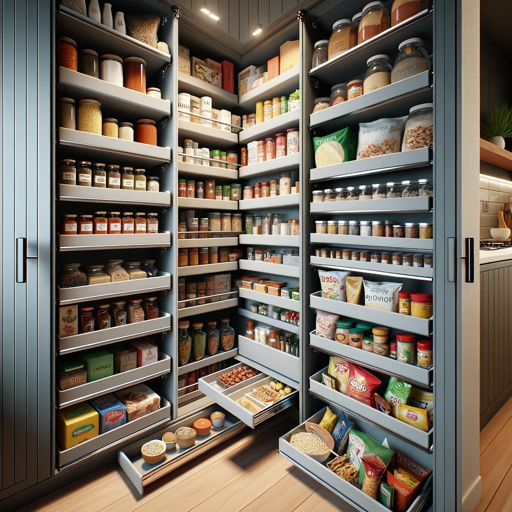 Innovative Storage Solutions- Slide-Out Shelves in Action