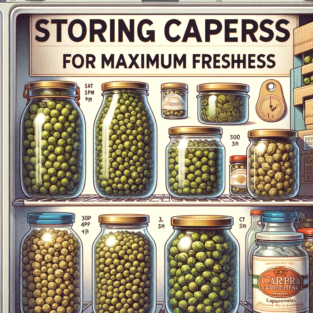 Storing Capers for Maximum Freshness