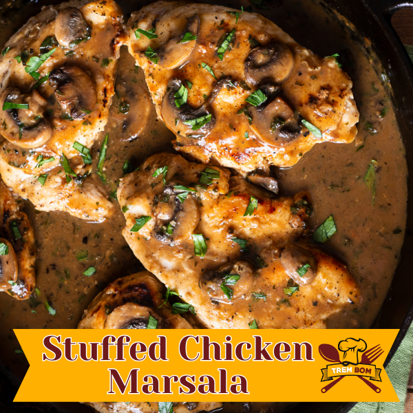 Stuffed Chicken Marsala