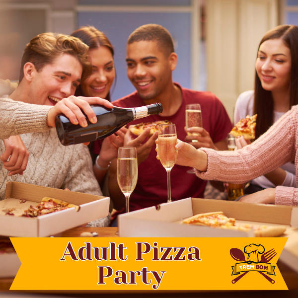 how to throw an adult pizza party