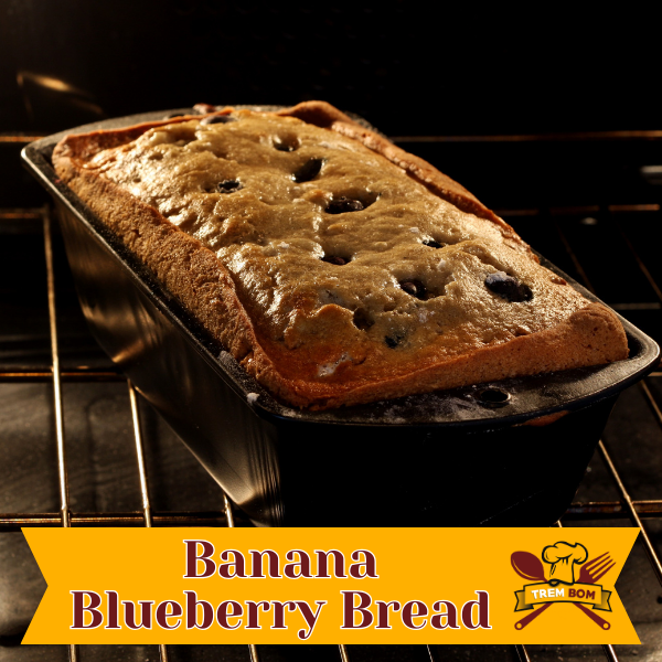 Grandma Marrs Banana Blueberry Bread