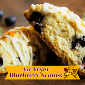 Air Fryer Blueberry Scones