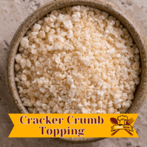 Cracker Crumb Topping