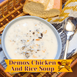 Demos Restaurant Chicken And Rice Soup Recipe