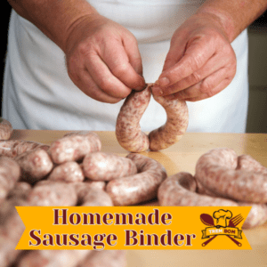 Homemade Sausage Binder