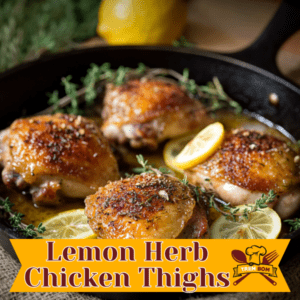 Lemon Herb Chicken Thighs
